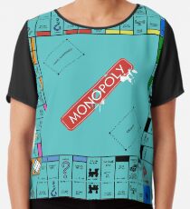 Monopoly Board Chiffon Top