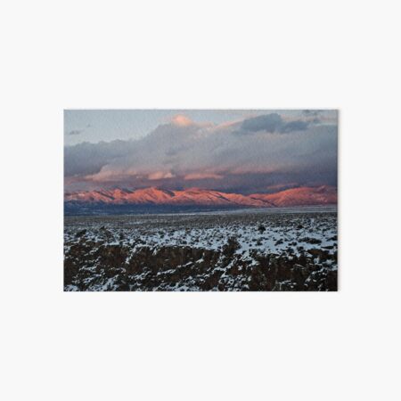 Taos Mountains Art Board Print