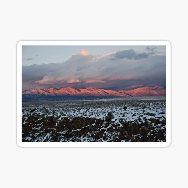 Taos Mountains Sticker