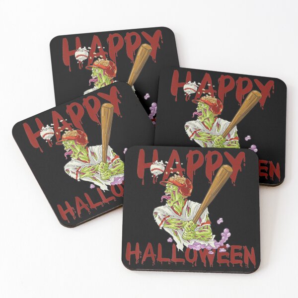 Item preview, Happy Halloween Baseball Zombie Costume Gift designed and sold by Beringurjoshuas.