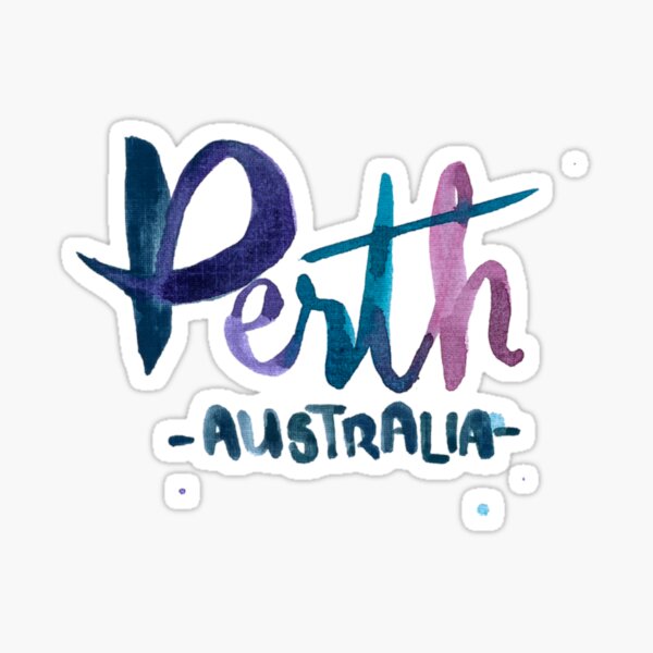 Item preview, Perth Australia,  watercolour  designed and sold by Artbylees.