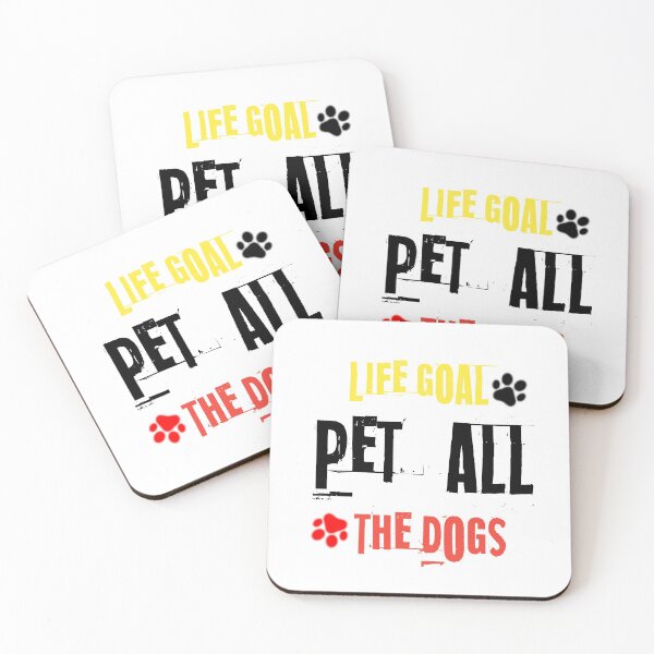 Item preview, Life Goal Pet All The Dogs t-shirt designed and sold by happyshirt27.