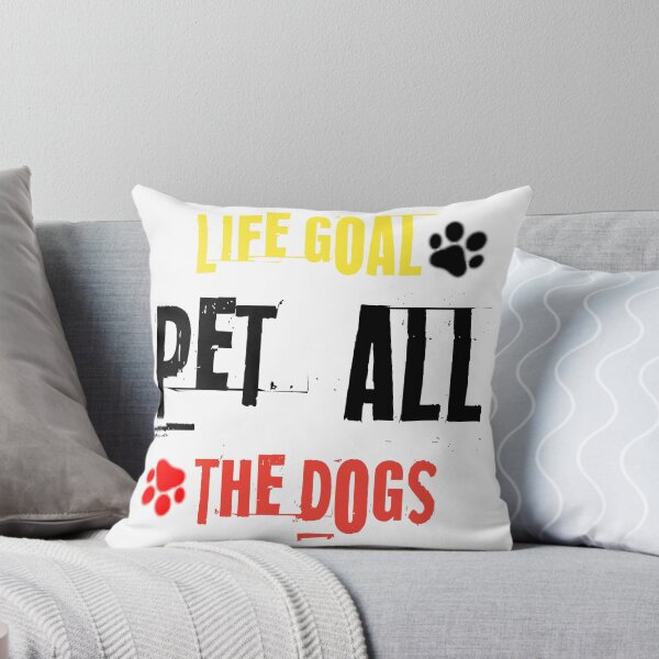 Item preview, Life Goal Pet All The Dogs t-shirt designed and sold by happyshirt27.