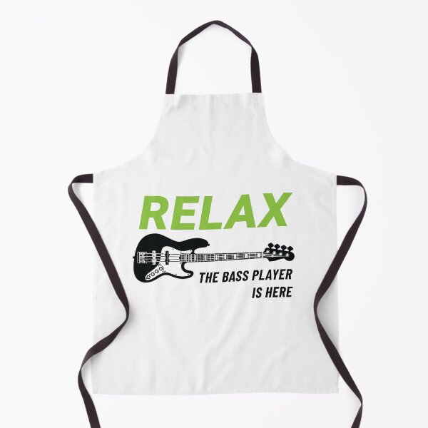 Item preview, Relax The Bass Player Is Here J-Style Bass Guitar Light Theme designed and sold by nightsworthy.