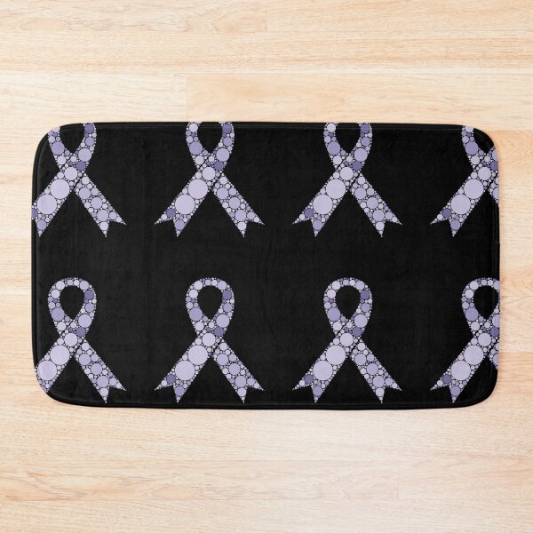Item preview, Esophageal Cancer Awareness Periwinkle Polka Dot Ribbon designed and sold by GravitiTees.