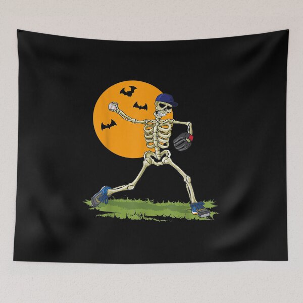 Item preview, Baseball Skeleton Halloween Men Boys Baseball designed and sold by Beringurjoshuas.