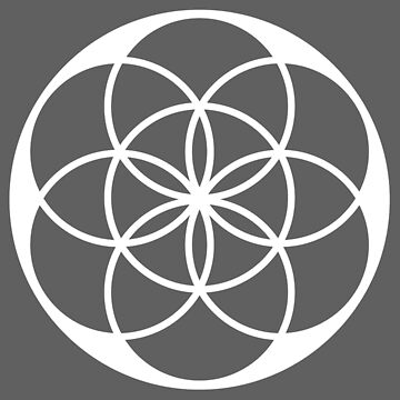 Artwork thumbnail, Seed of Life - White by thedrumstick