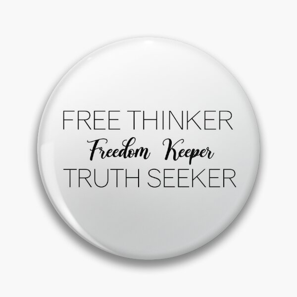 Item preview, Free Thinker, Freedom Keeper, Truth Seeker designed and sold by AwakeApparel.