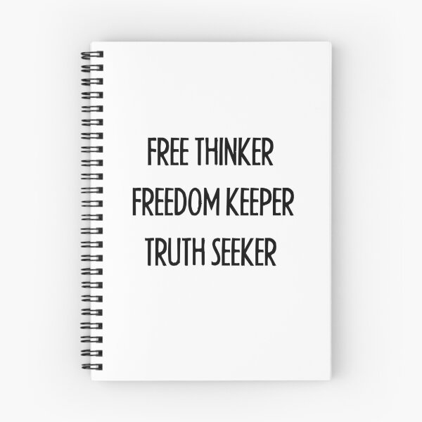 Item preview, Free Thinker, Freedom Keeper, Truth Seeker designed and sold by AwakeApparel.