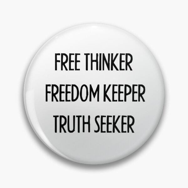 Item preview, Free Thinker, Freedom Keeper, Truth Seeker designed and sold by AwakeApparel.