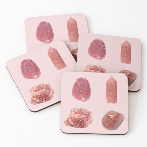 Item preview, Strawberry Quartz Crystal designed and sold by mooneko.