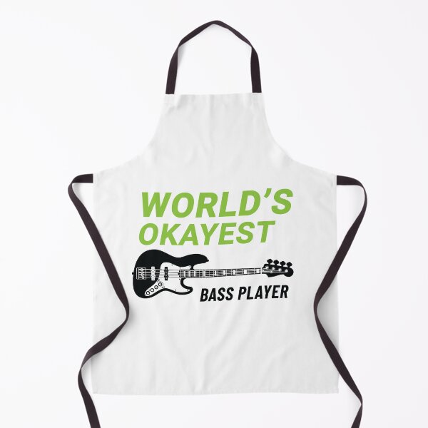 Item preview, World's Okayest Bass Player J-Style Bass Guitar Light Theme designed and sold by nightsworthy.