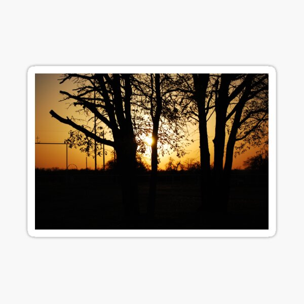 Golden Sun Sticker