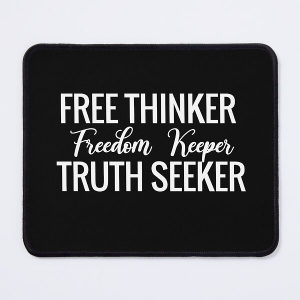 Item preview, Free Thinker, Freedom Keeper, Truth Seeker designed and sold by AwakeApparel.