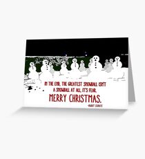 Snowball Greeting Card