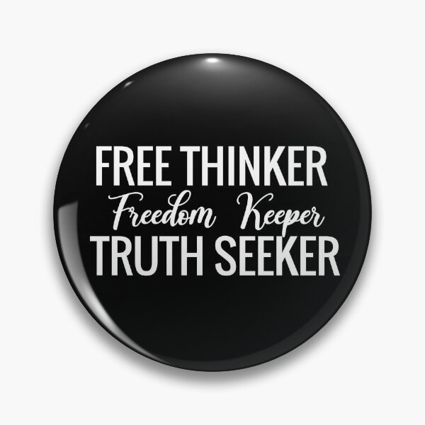 Item preview, Free Thinker, Freedom Keeper, Truth Seeker designed and sold by AwakeApparel.