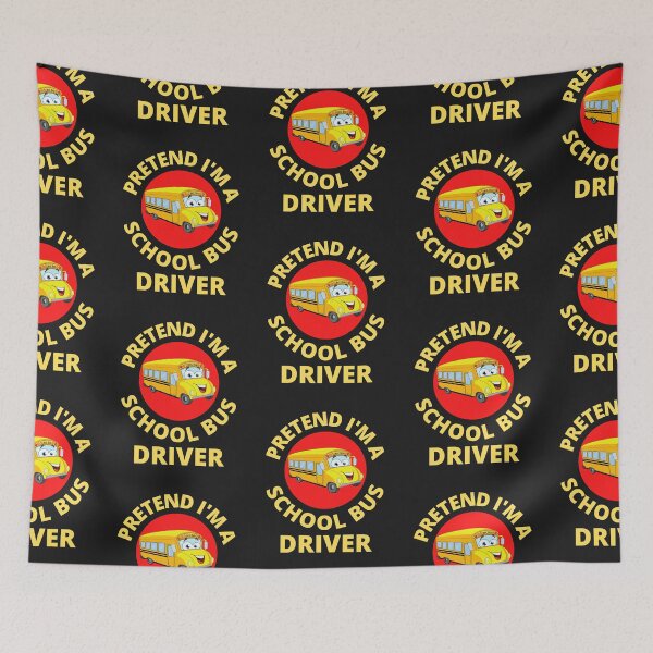 Item preview,  School Bus Costume Pretend I'm A School Bus Driver designed and sold by BhavyaBathla.