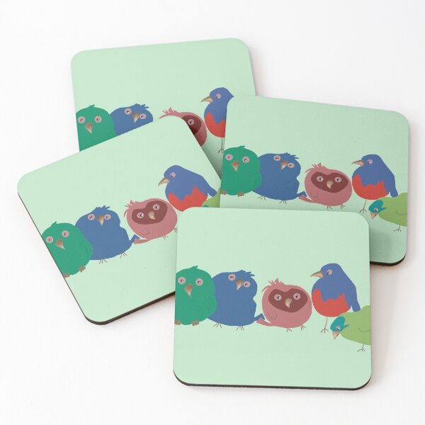 Item preview, Five birdies designed and sold by Shirlei  Barnes.