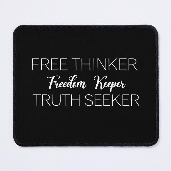Item preview, Free Thinker, Freedom Keeper, Truth Seeker designed and sold by AwakeApparel.