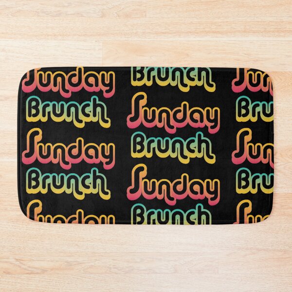 Item preview, Sunday Brunch Colorful  designed and sold by freeman1314.
