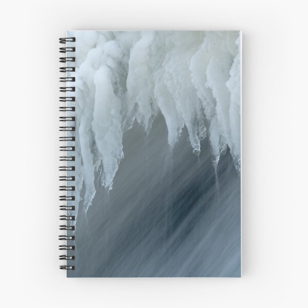 Item preview, Gabbro Falls Icicles forming with dripping spray designed and sold by Steven Holt.