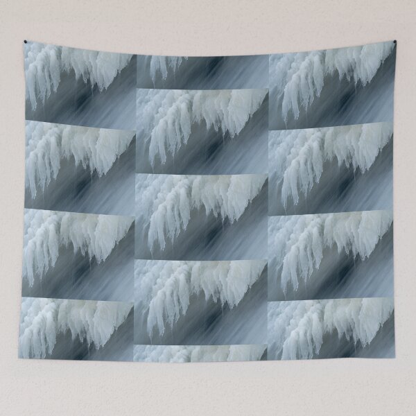 Item preview, Gabbro Falls Icicles forming with dripping spray designed and sold by Steven Holt.
