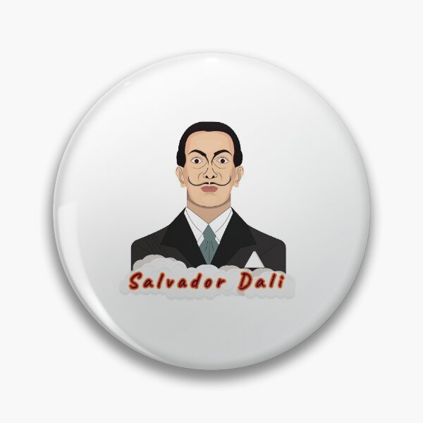 Item preview, Salvador Dali Portrait t-shirt | Salvador Dali Portrait art designed and sold by KARTICK DUTTA.