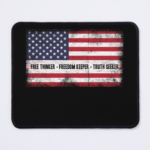 Item preview, Free Thinker, Freedom Keeper, Truth Seeker designed and sold by AwakeApparel.