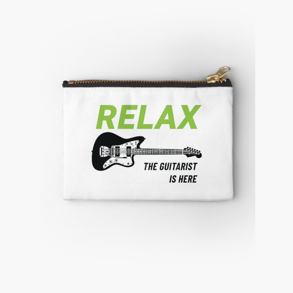 Item preview, Relax The Guitar Player Is Here Offset Style Guitar Light Theme designed and sold by nightsworthy.