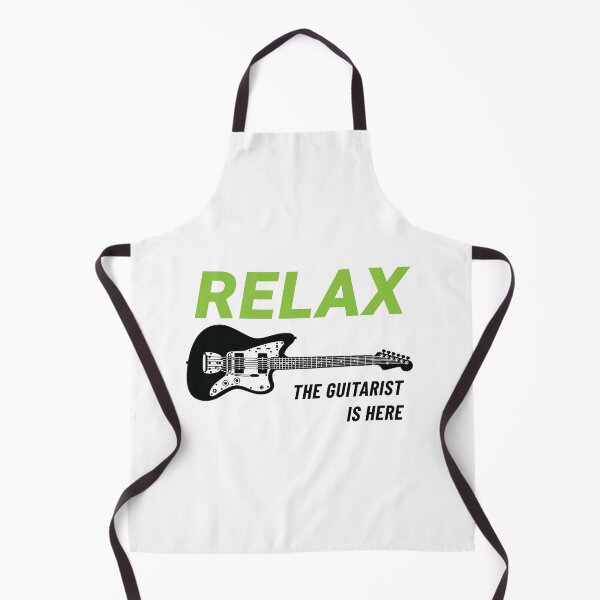 Item preview, Relax The Guitar Player Is Here Offset Style Guitar Light Theme designed and sold by nightsworthy.