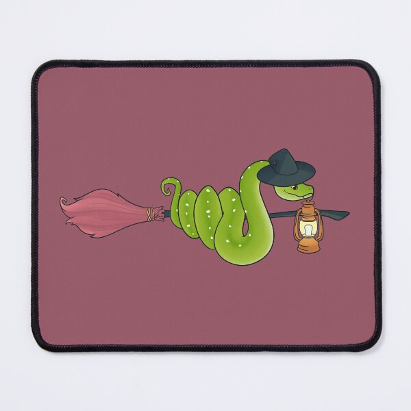 Item preview, Green Tree Python Halloween Theme! II designed and sold by anacecilia.