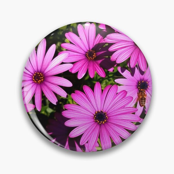 Item preview, PURPLE DAISIES AND A BEE designed and sold by Steffi August.