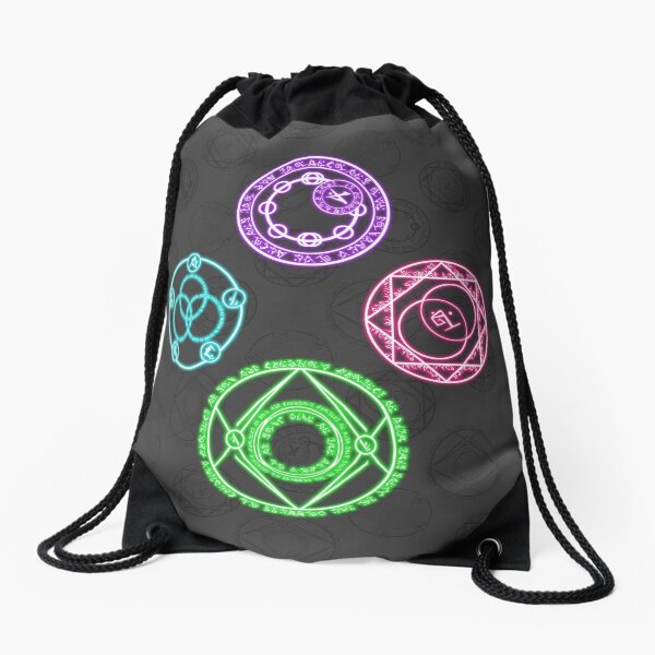 Magick Seals Drawstring Bag