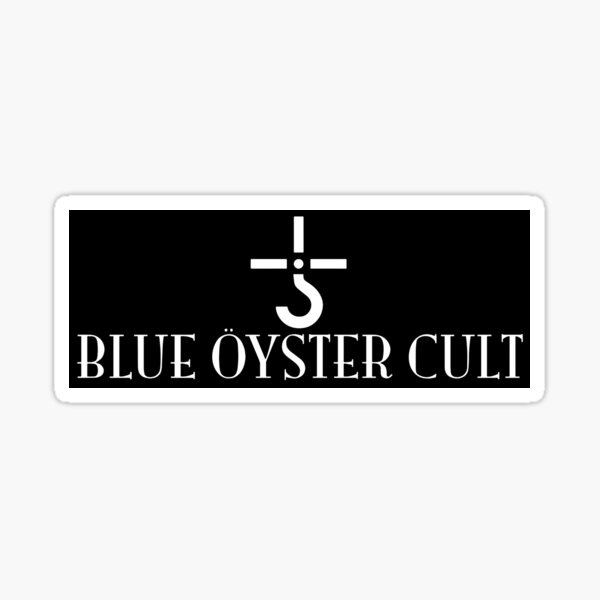 "Blue Oyster Cult" Sticker for Sale by Archialdbaldric Redbubble