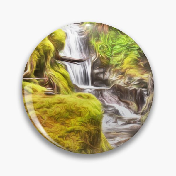 Item preview, Dreamy Pucks Glen Waterfall designed and sold by Focal-Art.