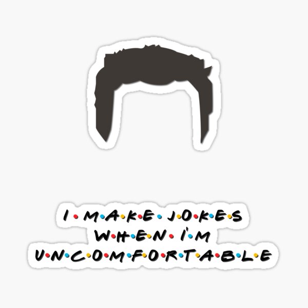 Chandler Bing Pegatina