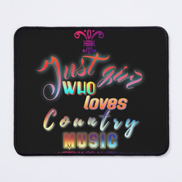 Item preview, Just Girl Who Loves Country Music  designed and sold by GORLOG.