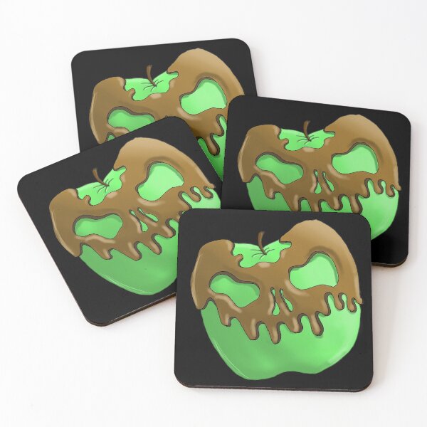 Item preview, Caramel Green Apple Skull designed and sold by mystrozdiy.