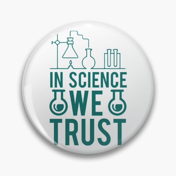 Item preview, In Science We Trust! Cool science puns. designed and sold by HROC.