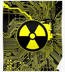 Cybergoth - Radioactive (Yellow) Poster