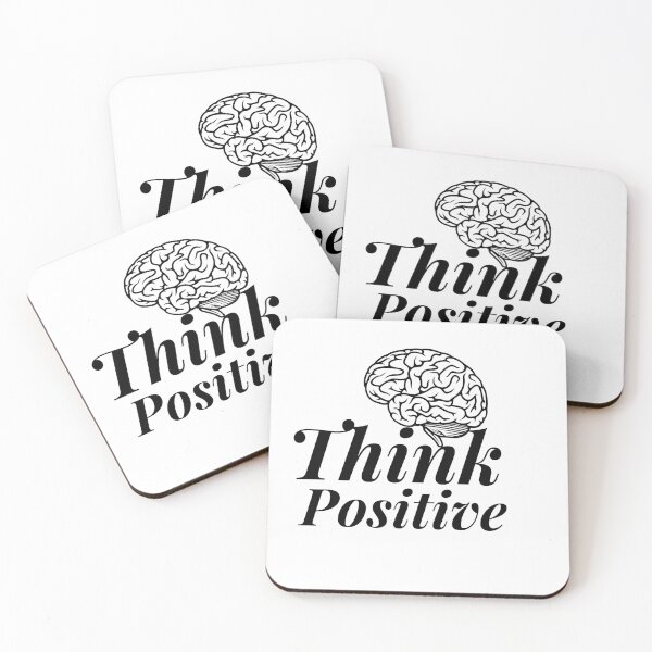 Item preview, Motivational Quote " Think positive" designed and sold by AIOSG.