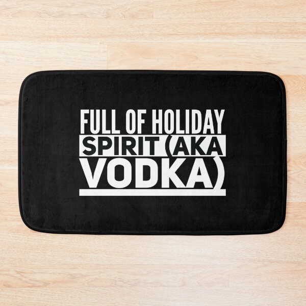Item preview, Full of holiday spirit also know as vodka -christmas cheer, funny christmas xmas, merry christmas   designed and sold by HStudioPrints.