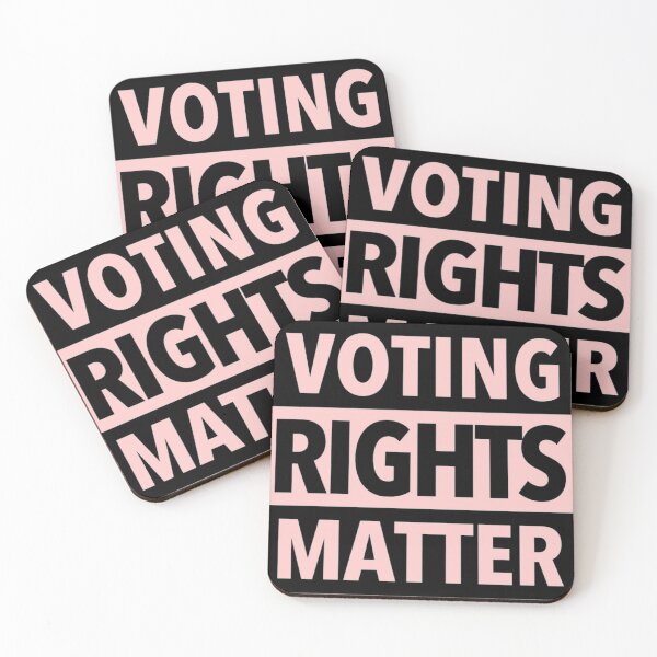 Item preview, Voting Rights Matter - Pink 2  designed and sold by Lisadelaks.