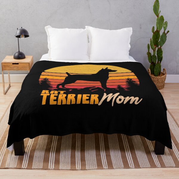Artikelvorschau, Rat Terrier Dog Mom Vintage Retro entworfen und verkauft von rafaeltto.
