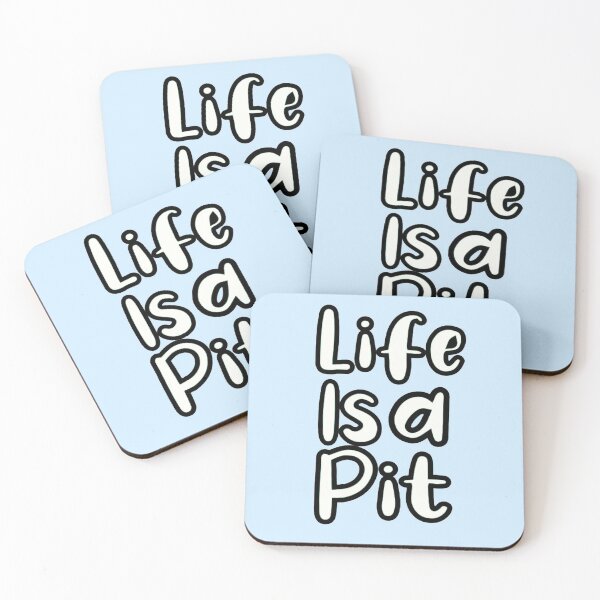 Item preview, Life is a pit|Charles Boyle|B99 designed and sold by Lavannya.