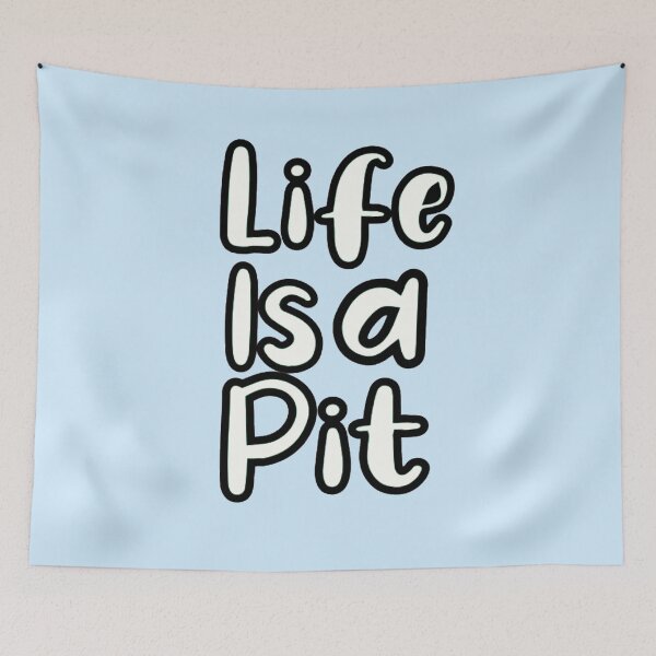 Item preview, La vida es un pozo | Charles Boyle | B99 designed and sold by Lavannya.