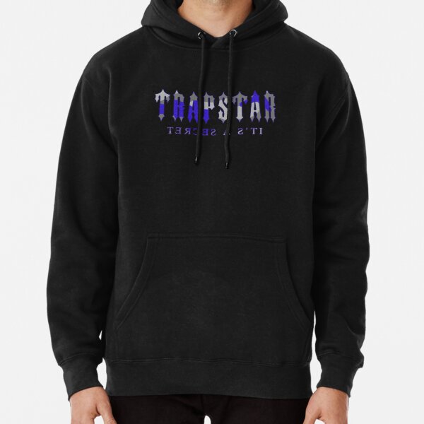 Trapstar black shop and red hoodie