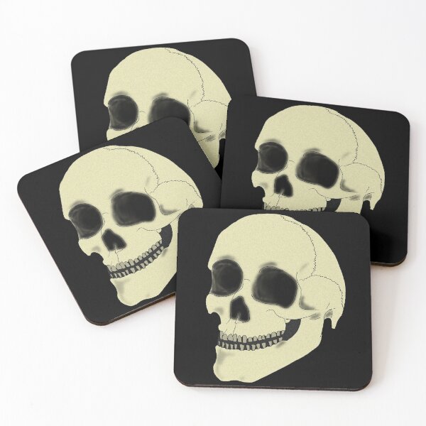 Item preview, Human Skull designed and sold by mystrozdiy.