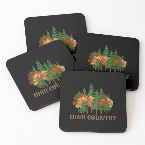 Item preview, High Country Fall Forest-Brown on Black designed and sold by HighCountry2021.