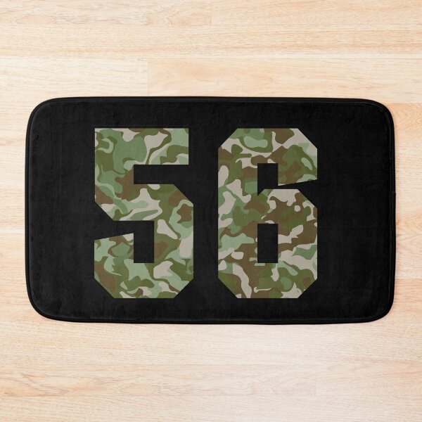 Item preview, Army Camo Number Fifty-six Veteran Lucky Number 56 designed and sold by Urosek.